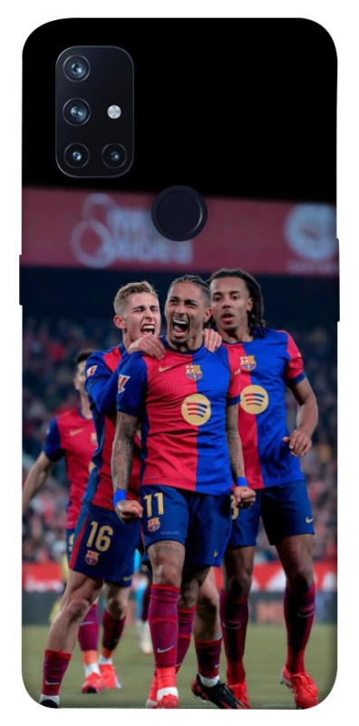 Чохол на OnePlus Nord N10 5G FC Barcelona team фото 1 з 1