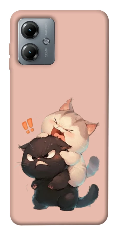 Чохол на Motorola Moto G14 Сat and cat фото 1 з 1