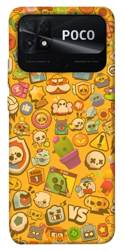 Чехол на Xiaomi Poco C40 Brawl Stars ver.6 фото 1 из 1