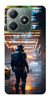 Чехол на Realme C61 Cyber character фото 1 из 1