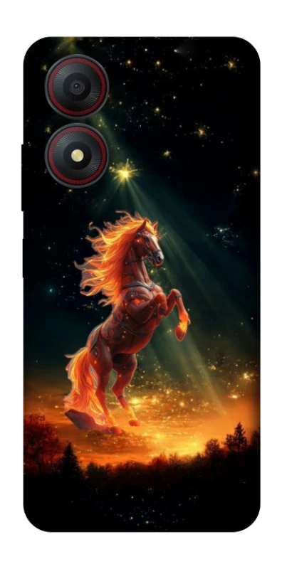 Чехол на ZTE Blade A34 4G Red Fire Horse ver.2 фото 1 из 1