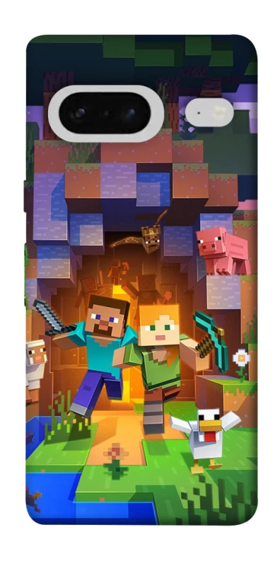 Чохол на Google Pixel 7 Minecraft game фото 1 з 1