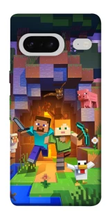 Чехол на Google Pixel 7 Minecraft game фото 1 из 1