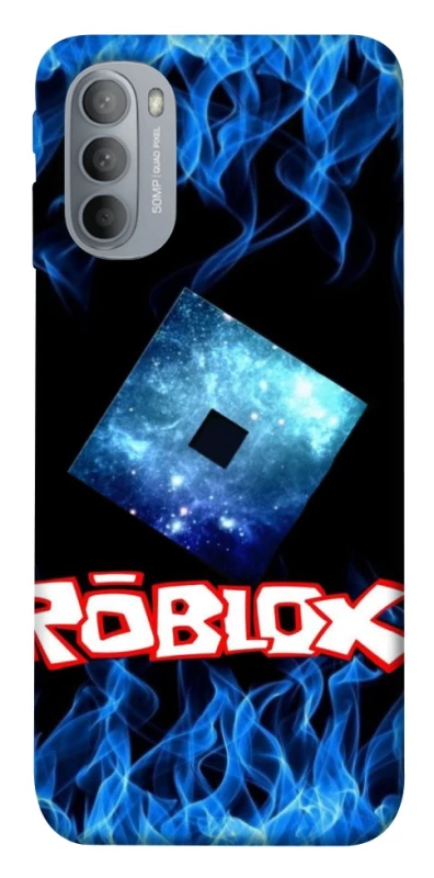 Чохол на Motorola Moto G31 Roblox Galaxy Flame Logo фото 1 з 1
