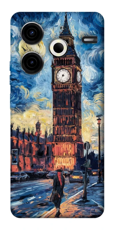 Чехол на TECNO Pova 6 Neo (LI6) Van Gogh's London фото 1 из 1