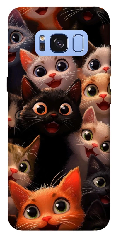 Чохол на Samsung G950 Galaxy S8 happy cats фото 1 з 1