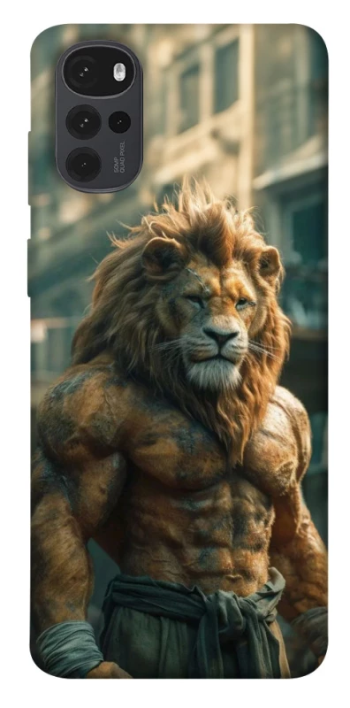 Чохол на Motorola Moto G22 Лев фото 1 з 1