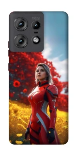 Чохол на Motorola Edge 50 Pro Cyber space girl ver.5 фото 1 з 1