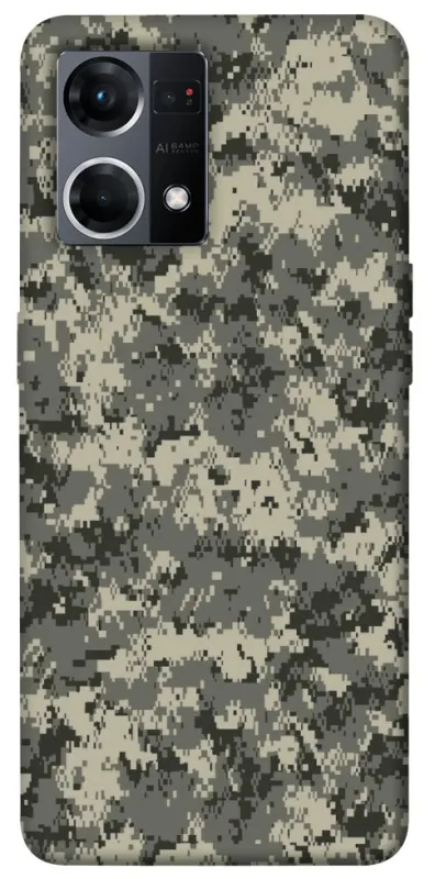 Чехол на Oppo Reno 7 4G Camouflage v25 фото 1 из 1