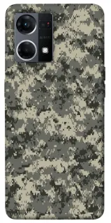 Чохол на Oppo Reno 7 4G Camouflage v25 фото 1 з 1