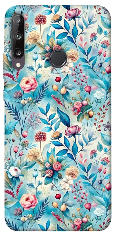 Чехол на Huawei P40 Lite E Floral design ver.5 фото 1 из 1