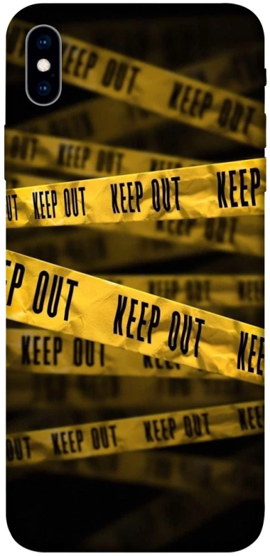 Чехол на Apple iPhone XS Max (6.5") keep out фото 1 из 1