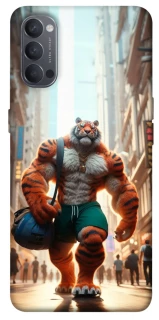 Чехол на Oppo Reno 4 Тигр фото 1 из 1