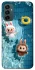 Чохол на Samsung Galaxy M14 5G Labubu in the pool фото 1 з 1