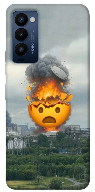 Чехол на TECNO Camon 18 Moscow never sleeps ver.2 фото 1 из 1