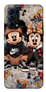 Чехол на Oppo Reno 5 4G Miki & Mini фото 1 из 1