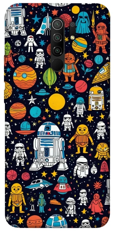 Чохол на Xiaomi Redmi 9 Star Wars background ver.2 фото 1 з 1