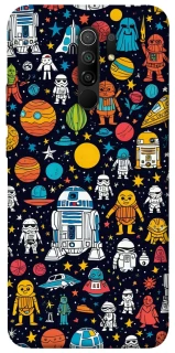Чехол на Xiaomi Redmi 9 Star Wars background ver.2 фото 1 из 1