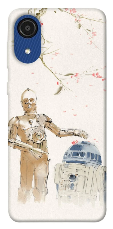 Чохол на Samsung Galaxy A03 Core Star Wars robots фото 1 з 1