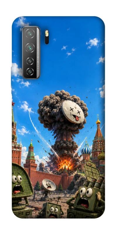 Чохол на Huawei Nova 7 SE Moscow never sleeps ver.7 фото 1 з 1