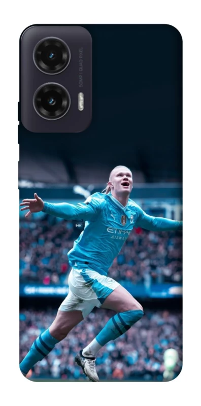 Чехол на Motorola Moto G35 Erling Haaland V3 фото 1 из 1
