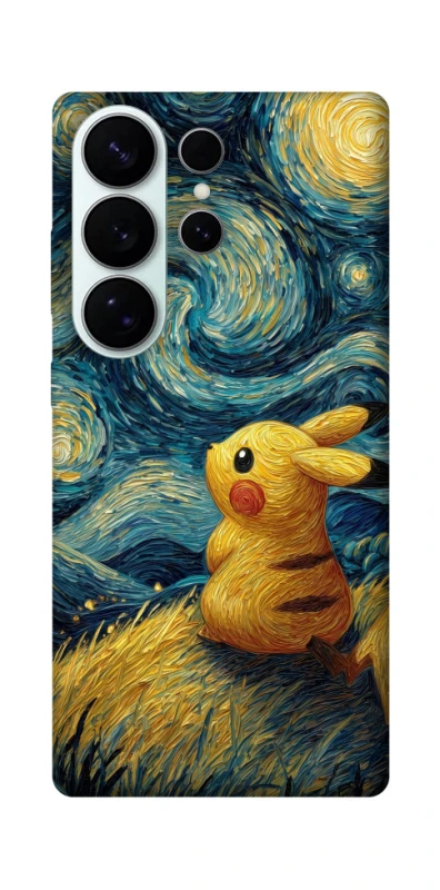 Чохол на Samsung Galaxy S26 Pikachu and Van Gogh фото 1 з 1