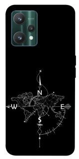 Чохол на Realme 9 Pro Travel Map фото 1 з 1