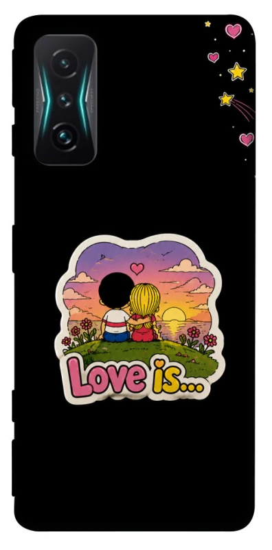 Чохол на Xiaomi Redmi K50 Gaming Love is ver.5 фото 1 з 1