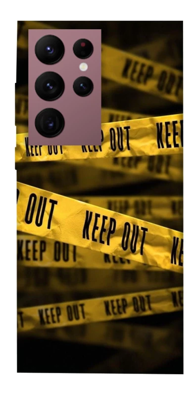 Чохол на Samsung Galaxy S22 Ultra keep out фото 1 з 1