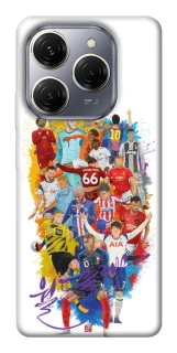 Чохол на TECNO Spark 20 Pro Football Abstract v2 фото 1 з 1