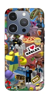 Чехол на Apple iPhone 16 Pro Roblox collage ver.5 фото 1 из 1