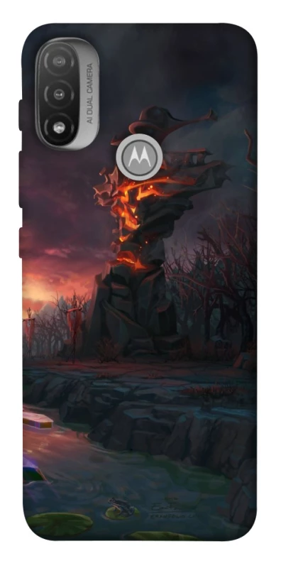 Чохол на Motorola Moto E20 Dota road фото 1 з 1