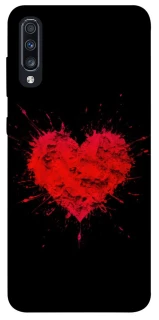 Чохол на Samsung Galaxy A70 (A705F) Splash heart фото 1 з 1