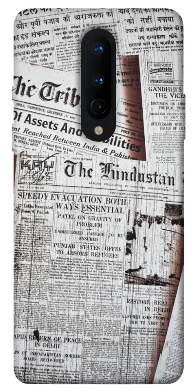Чехол на OnePlus 8 Газеты фото 1 из 1