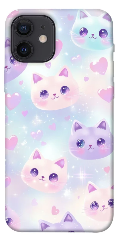 Чохол на Apple iPhone 12 (6.1") Funny Kittens ver.4 фото 1 з 1