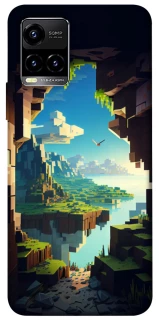 Чехол на Vivo Y21 / Y33s Minecraft sunrise фото 1 из 1