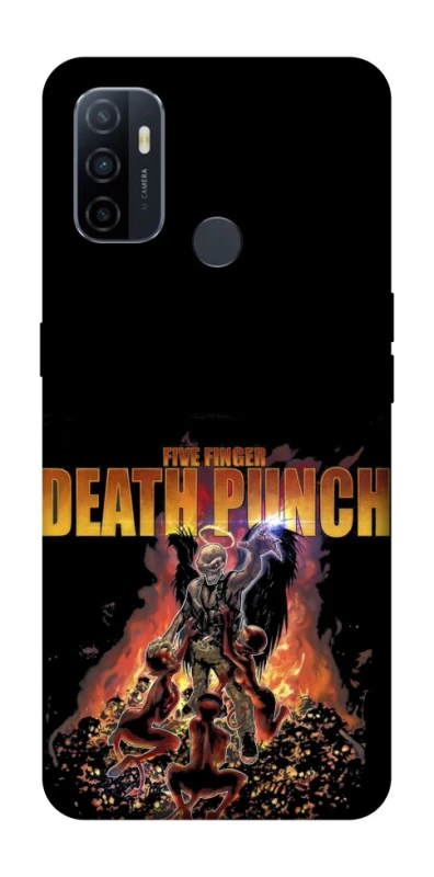 Чехол на Oppo A53 / A32 / A33 Five finger death punch фото 1 из 1