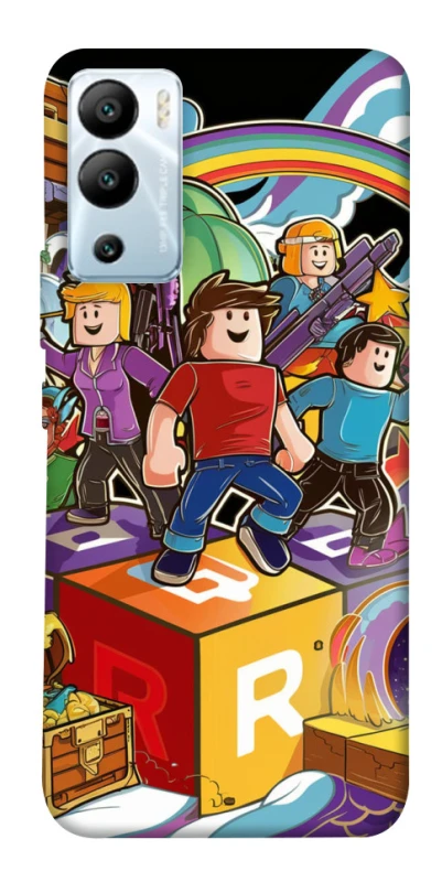 Чохол на Infinix Hot 12i Roblox family фото 1 з 1