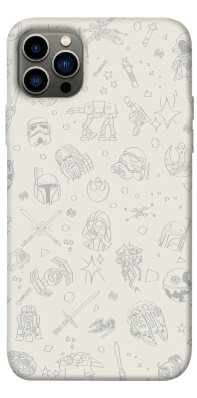 Чохол на Apple iPhone 12 Pro (6.1") Star Wars background ver.1 фото 1 з 1
