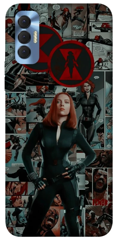 Чехол на TECNO Spark 8P Black Widow фото 1 из 1