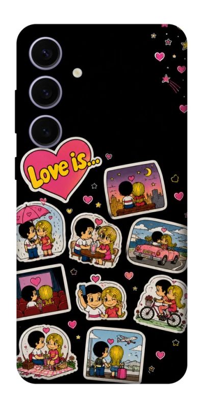 Чехол на Samsung Galaxy S25+ Love is ver.3 фото 1 из 1