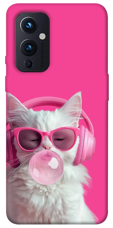 Чехол на OnePlus 9 Pink kitty фото 1 из 1