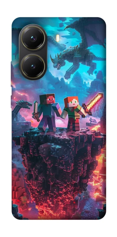 Чохол на Xiaomi Poco X7 Pro Minecraft v3 фото 1 з 1