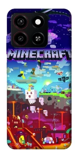 Чехол на ZTE Blade A35 4G Minecraft world фото 1 из 1