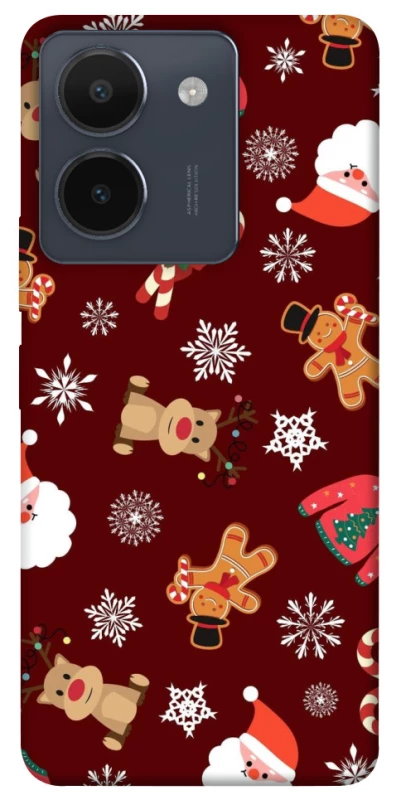 Чохол на Vivo Y36 Новорічний v6 фото 1 з 1