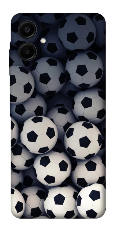 Чохол на Samsung Galaxy A06 Футбольні м'ячи фото 1 з 1
