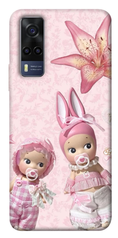 Чохол на Vivo Y53s Vintage Blossom Twins фото 1 з 1