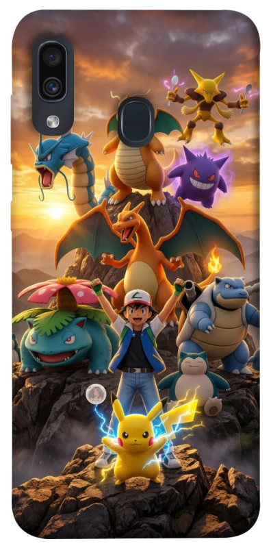 Чехол на Samsung Galaxy A20 / A30 Pokemon фото 1 из 1