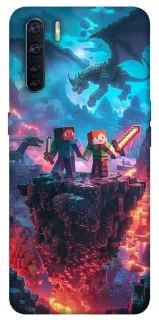 Чохол на Oppo A91 Minecraft v3 фото 1 з 1