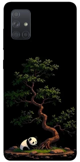 Чохол на Samsung Galaxy A71 Panda and tree фото 1 з 1